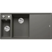 Blanco sudopera axia iii 6s silgranit vulkan siva p.č.le prb.staklo in ( 527226 )