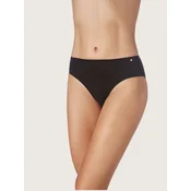 zd ZERO DEFECTS Spodnje hlače Diana mid waist Soy fiber črna