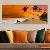 Wallity Slika na platnu 50x120cm