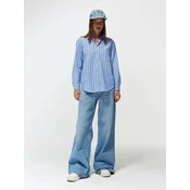 MixRay Bluza svetlo modra/bela