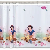 shumee Otroška zavesa za deklico SNEGULJICA Disney 395x150 TRAK