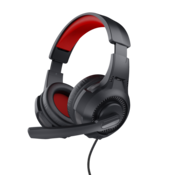 Trust Basics Gaming slušalice sa mikrofonom, 3.5mm+ 2x3.5mm, Crne