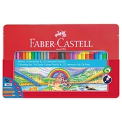 Barvice Faber - Castell, Set Barvice + Flomastri, 271489