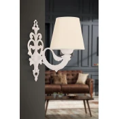 Opviq Zidna lampa Lily, 15x10x13cm, IP20, Krem-bela
