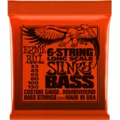 Ernie Ball 2838 Slinky Long Scale 6-string Nickel Wound žice za 6-žicanu bas gitaru