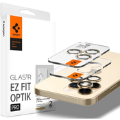 CAMERA COVER SPIGEN OPTIK.TR ”EZ FIT” CAMERA PROTECTOR 2-PACK IPHONE 14 PRO/14 PRO MAX GOLD (AGL05598)