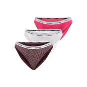 Calvin Klein Underwear Spodnje hlačke  roza / bordo / bela