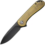 Civivi Elementum Linerlock Ultem Black Stonewash