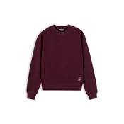 TOMMY HILFIGER Majica vinsko rdeča/bela