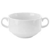 Northix Bela porcelanasta skleda z ročajem - praktična in elegantna