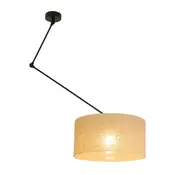 LED podesiv luster na šipci GORTA 1xE27/60W/230V juta