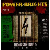 Thomastik Power Brights PB110 Strune za električno kitaro (Kot novo)