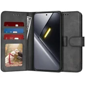 Etui Techsuit Diary Book za Xiaomi Poco X8 Pro Max - črn