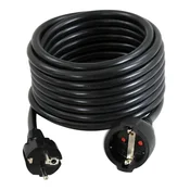 220-183 Podaljševalni kabel z vtičem in natičnim priključkom šuko 16 A 250 V ~ 3500 W IP20 3858890449457