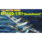 Model zrakoplova 5556 - Bf110-D1 / R1 DACKELBAUCH (1:48)
