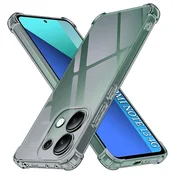 TPU gel ovitek Techsuit Shockproof za Xiaomi Redmi Note 13 4G - smoke black