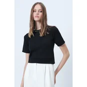 Trend Alacati Stili Ženska bluza Alc-X14637, Crna
