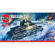 Airfix AIRF-01316V Ruski T34 1:76