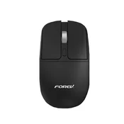 INF Brezžična miška - enojni 2.4G + Bluetooth dvojni način, tihi klik, kovinsko kolesce Black, (5000129800)