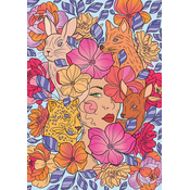 Hachette - Puzzle Amour Floral - 1 000 kosov