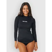 Rip Curl Classic Surf UPF Longsleeve Rash Guard black