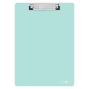 Pisalni blok s sponko PP/A4, pastelno zelen