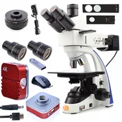 Rosfix Set Eris Pro MMEP-T-T&R Mikroskop Metalurški Trinokularni – Trans/Ref 30° Glava | Koehler 5W LED, 0,5x C-Mount, Kamera KHMP-4K-60FPS 16MP, (5000356651)