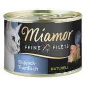 Miamor Fileji Naturelle, konzerva 156 g - Črtasti tun