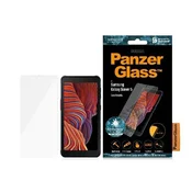 shumee Kaljeno steklo za Samsung Xcover 5 PanzerGlass antibakterijsko črno