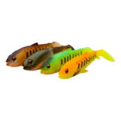 Silikonske vabe Savage Gear CRAFT CANNIBAL PADDLETAIL 8.5CM 7G DARK WATER MIX 4PCS | 71830