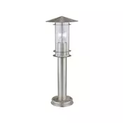 Eglo Lisiospoljna podna lampa/1, e27, h500, inox/staklo