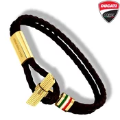 DUCATI CORSE zapestnica/Collezione T/rjava-zlata