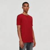House - Glatka majica Basic - Burgundy