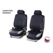 Cappa Autopotahy Perfetto OL SSangYong Korando černá/šedá 2M