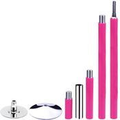 Novi plesni drog s silikonsko prevleko Pink