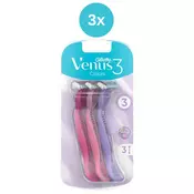 Simply Venus 3 Plus - jednokratne britvice 3x3 kom