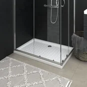 Vidaxl vidaXL Tuš kad z nosilci bela 70x100x4 cm ABS