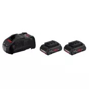 BOSCH punjac GAL 1880CV +2 baterije 4,0Ah PROCore