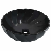 Den Umivalnik 46x17 cm keramičen črn