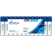 MediaRange premium alkalne baterije LR03/AAA 1,5V, 24 kom