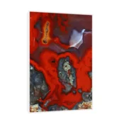 Canvas Slika na platnu Ahat, Sa ramom, 50 x 75 cm, Beli