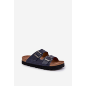 BIG STAR SHOES Lightweight Mens Sandals With Buckles Eco Leather Big Star