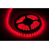 LED TRAK rdeča barva 12V, IP65, 300x5050SMD 14,4W/m, 660Lm, 5m/12mm/4mm