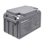 AGM baterija Qoltec 53037 | 12V | 65Ah