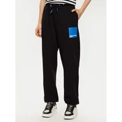 Karl Lagerfeld Jeans Spodnji del trenirke A1W10004 Črna Regular Fit