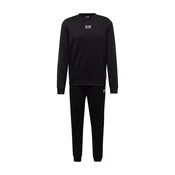 EA7 Emporio Armani Trenirka za tek črna/bela