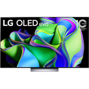 Televizor LG OLED65C32LA/OLED evo/65/Ultra HD/smart/webOS ThinQ AI/svetlo siva