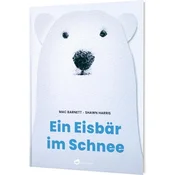 Ein Eisbär im Schnee