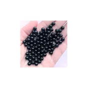6 mm plasticna perla crna