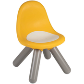 Stolicka pre deti Kid Chair Yellow Smoby žltá s UV filtrom s nosnostou 50 kg výška sedadla 27 cm od 18 mes SM880117